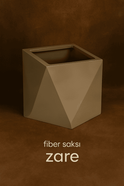 fiber saksı zare